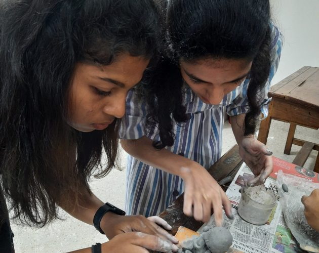 SIDT Student Clay Art