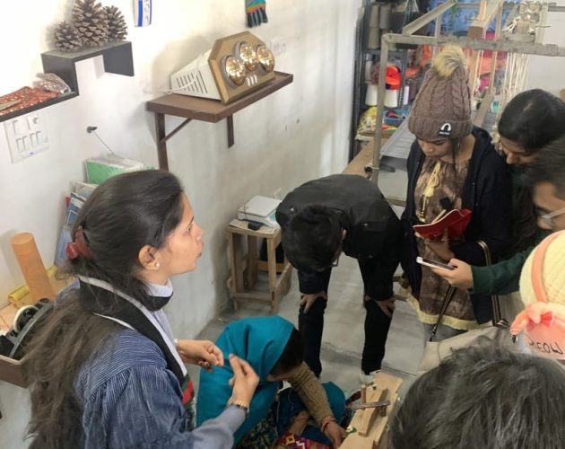 Sasmira’s Institute of Design & Textiles(SIDT) craft visit 2022 04